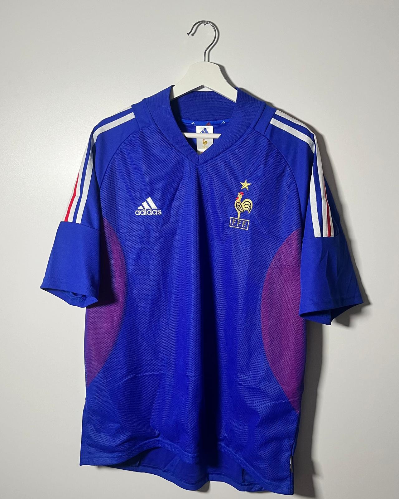 Frankreich | 2002 Heim-Trikot | Adidas | L