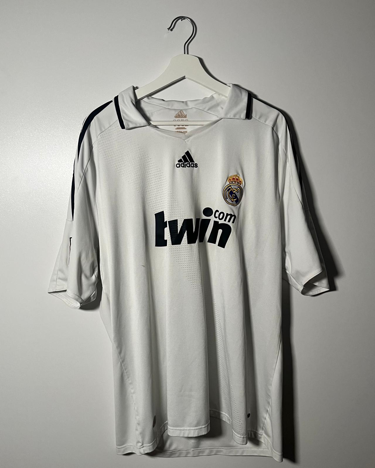 Real Madrid | 2008 Heim-Trikot | Adidas | XXL