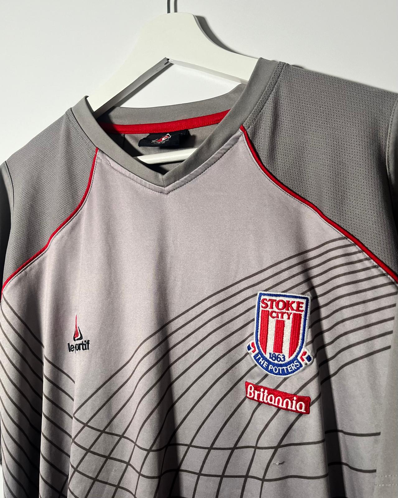 Stoke City | 2009 Away Shirt (long sleeve) | Le Coq sportif | L