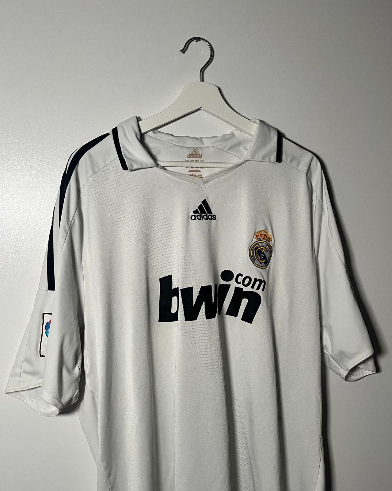Real Madrid | 2008 Heim-Trikot | Adidas | XXL