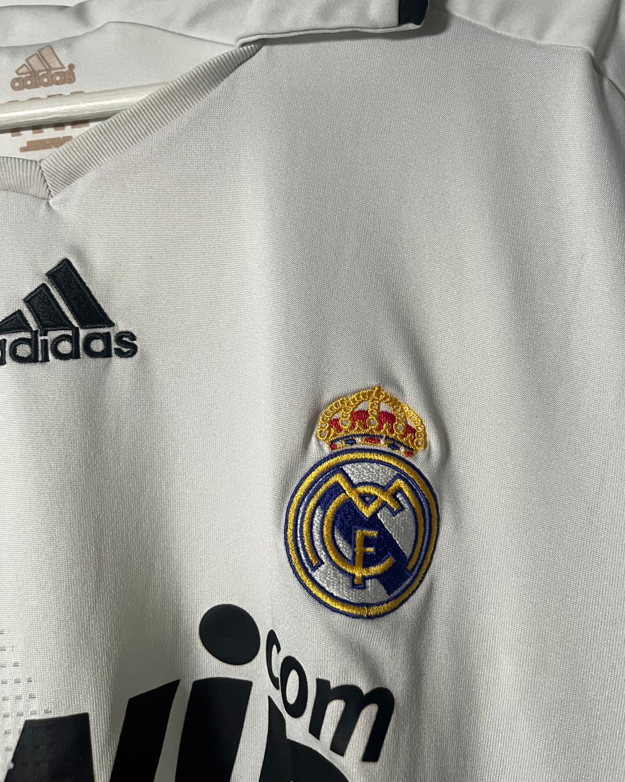 Real Madrid | 2008 Heim-Trikot | Adidas | XXL