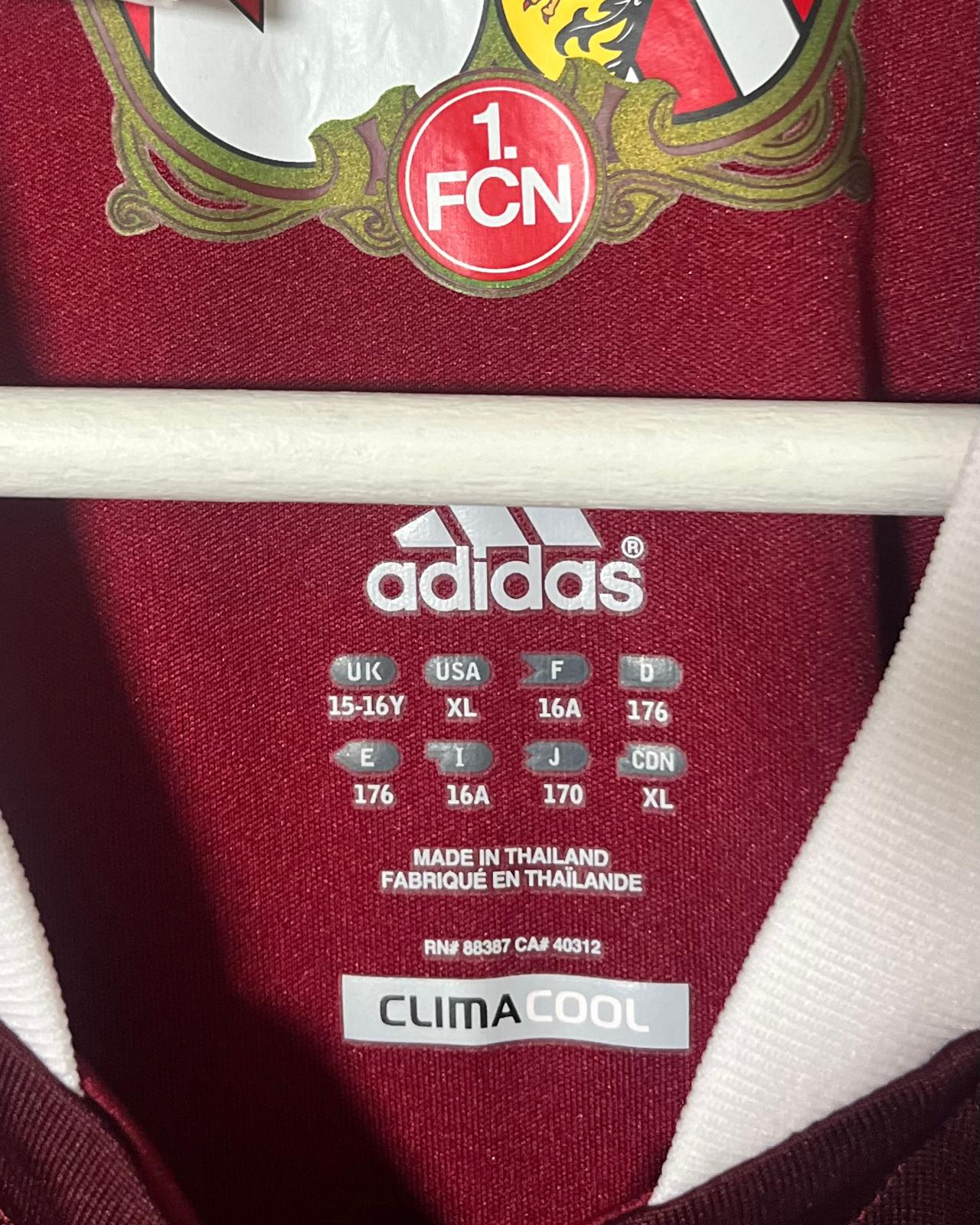 1.FC Nürnberg | 2011 Heim-Trikot | Adidas | S