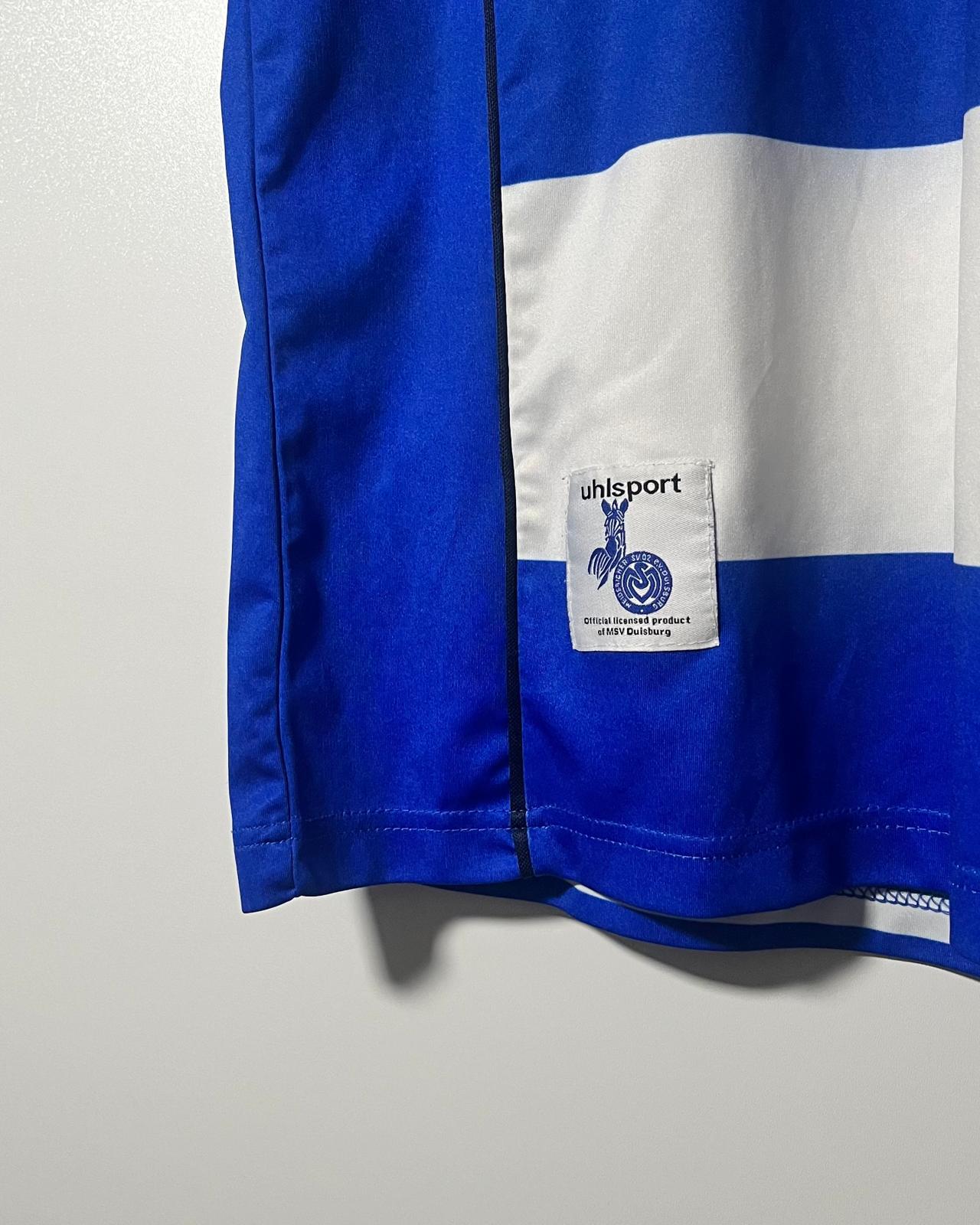 MSV Duisburg | 2007 Heim-Trikot | Uhlsport | Mohamadou Idrissou | S