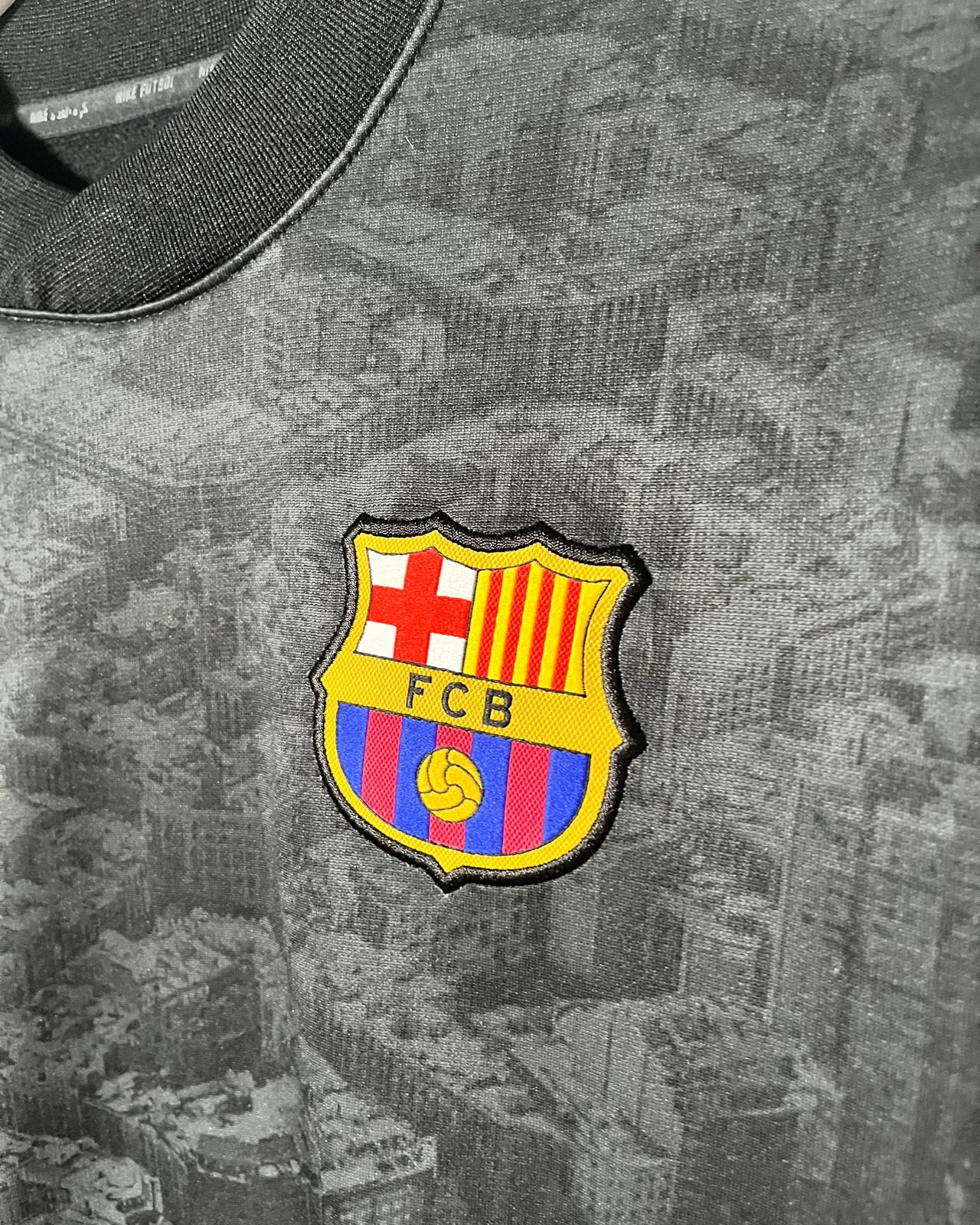 FC Barcelona | 2013 Trainings-Trikot | Nike | longsleeve | M