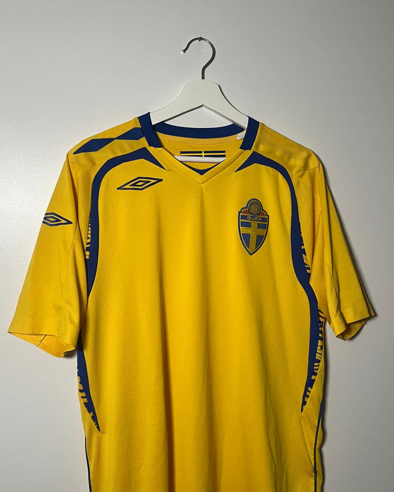 Schweden | 2008 Heim-Trikot | Umbro | M
