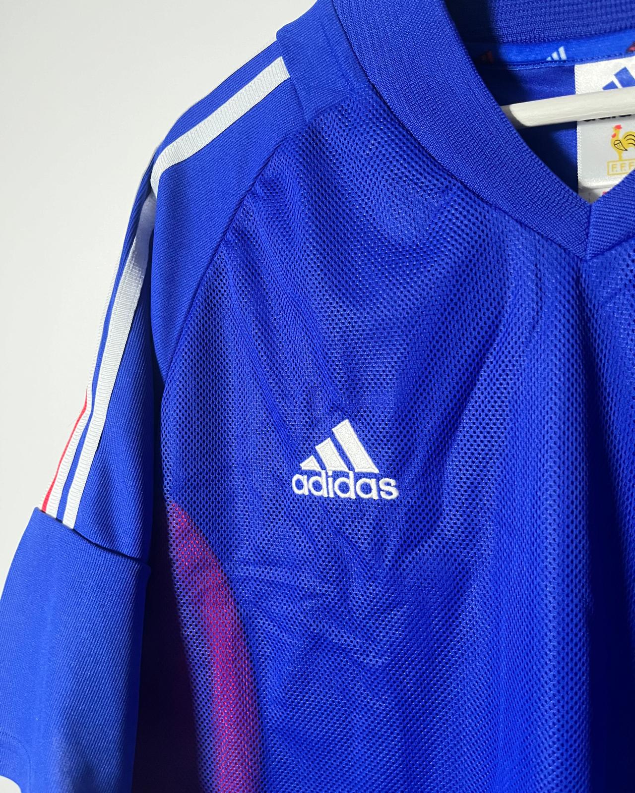 Frankreich | 2002 Heim-Trikot | Adidas | L