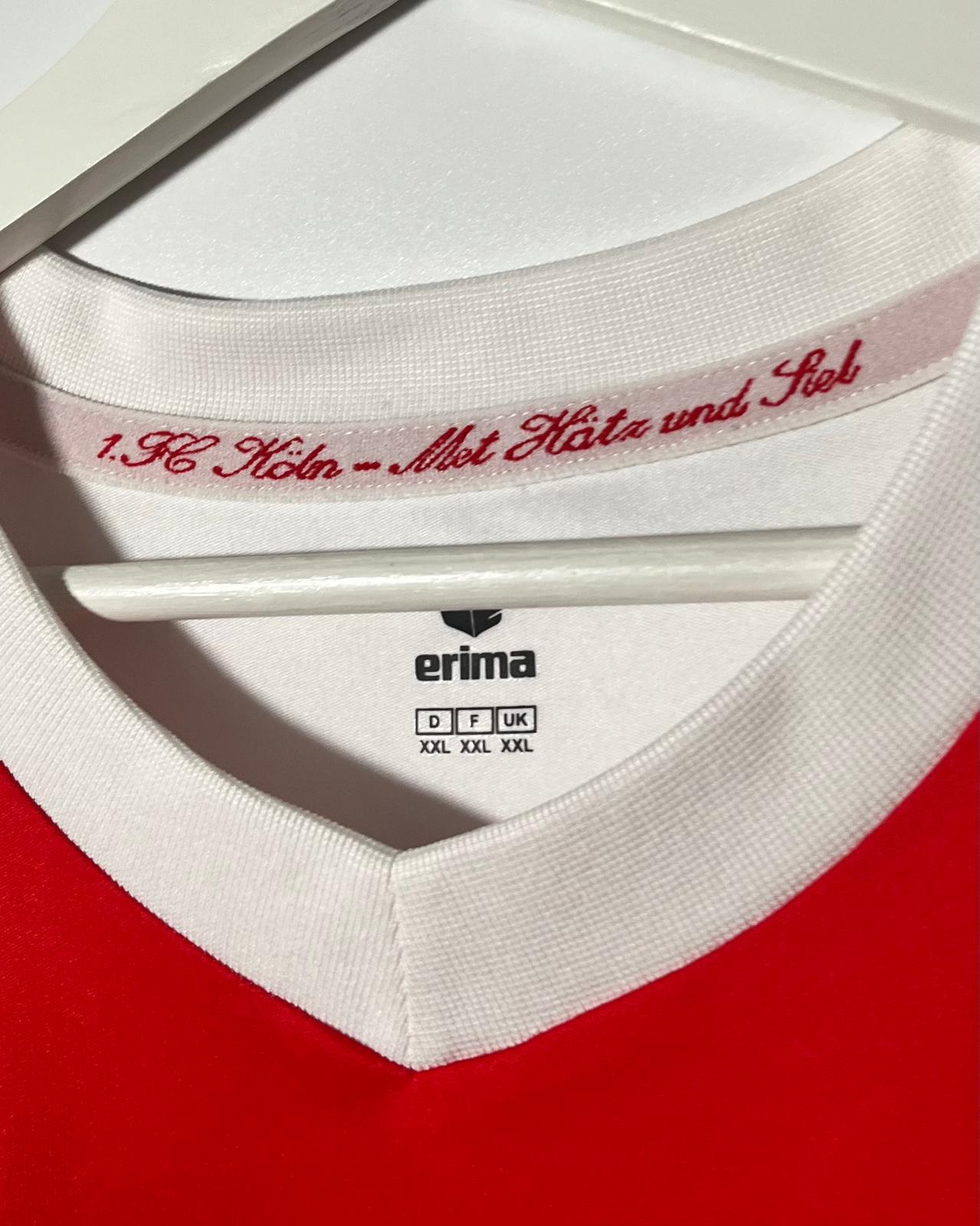 1.FC Köln | 2014 Heim-Trikot | Erima | Yannick Gerhardt | XXL