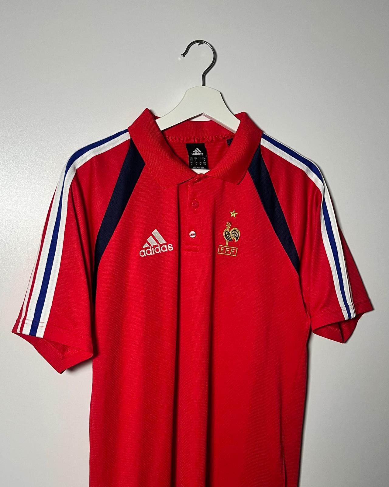 Frankreich | 2004 Polo | Adidas | S
