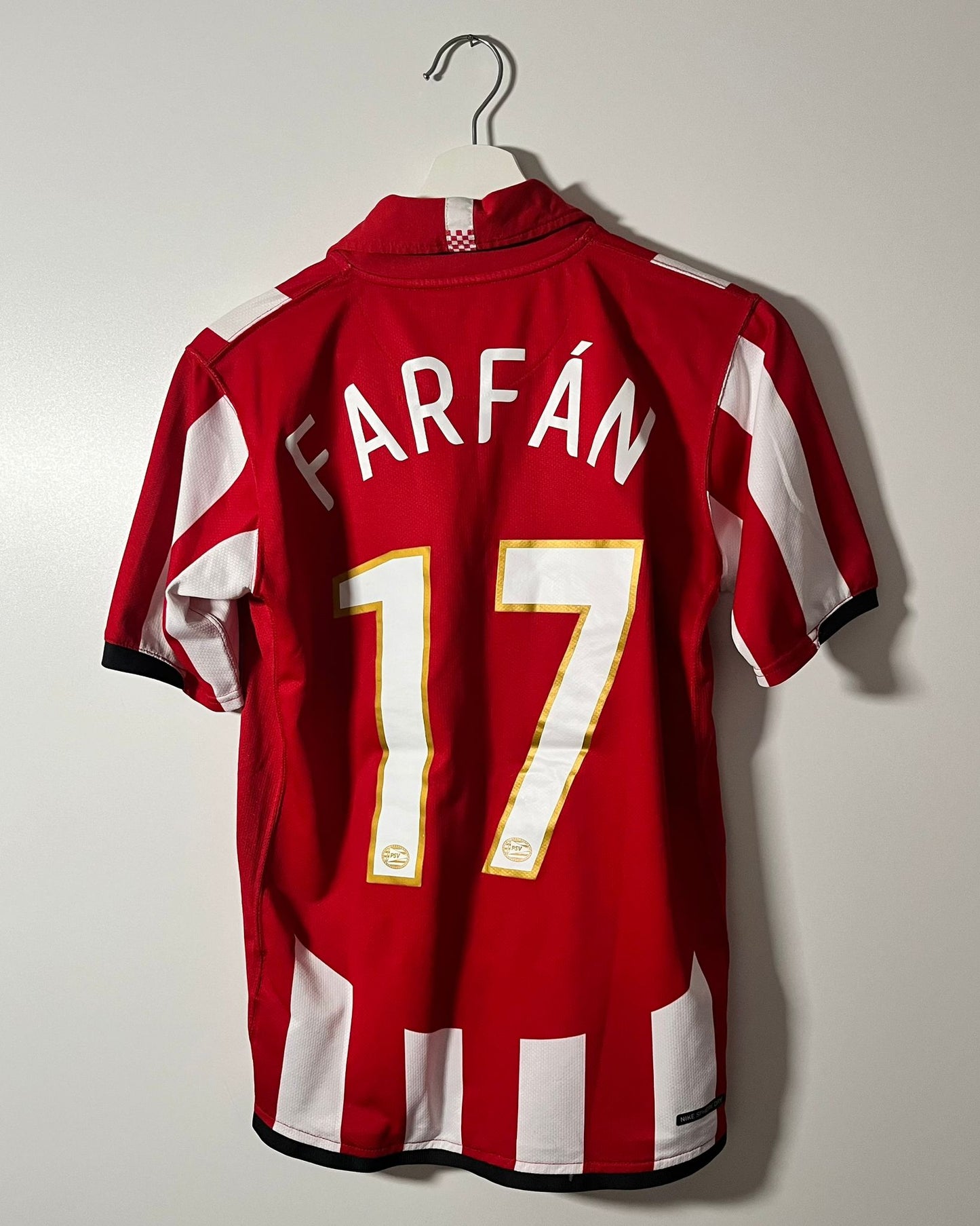 PSV Eindhoven | 2006 Heim-Trikot | Nike | Jefferson Farfan | XS