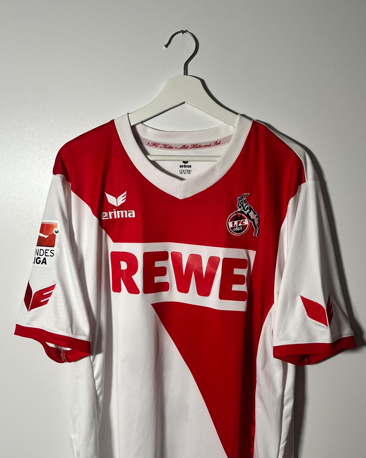 1.FC Köln | 2014 Heim-Trikot | Erima | Yannick Gerhardt | XXL