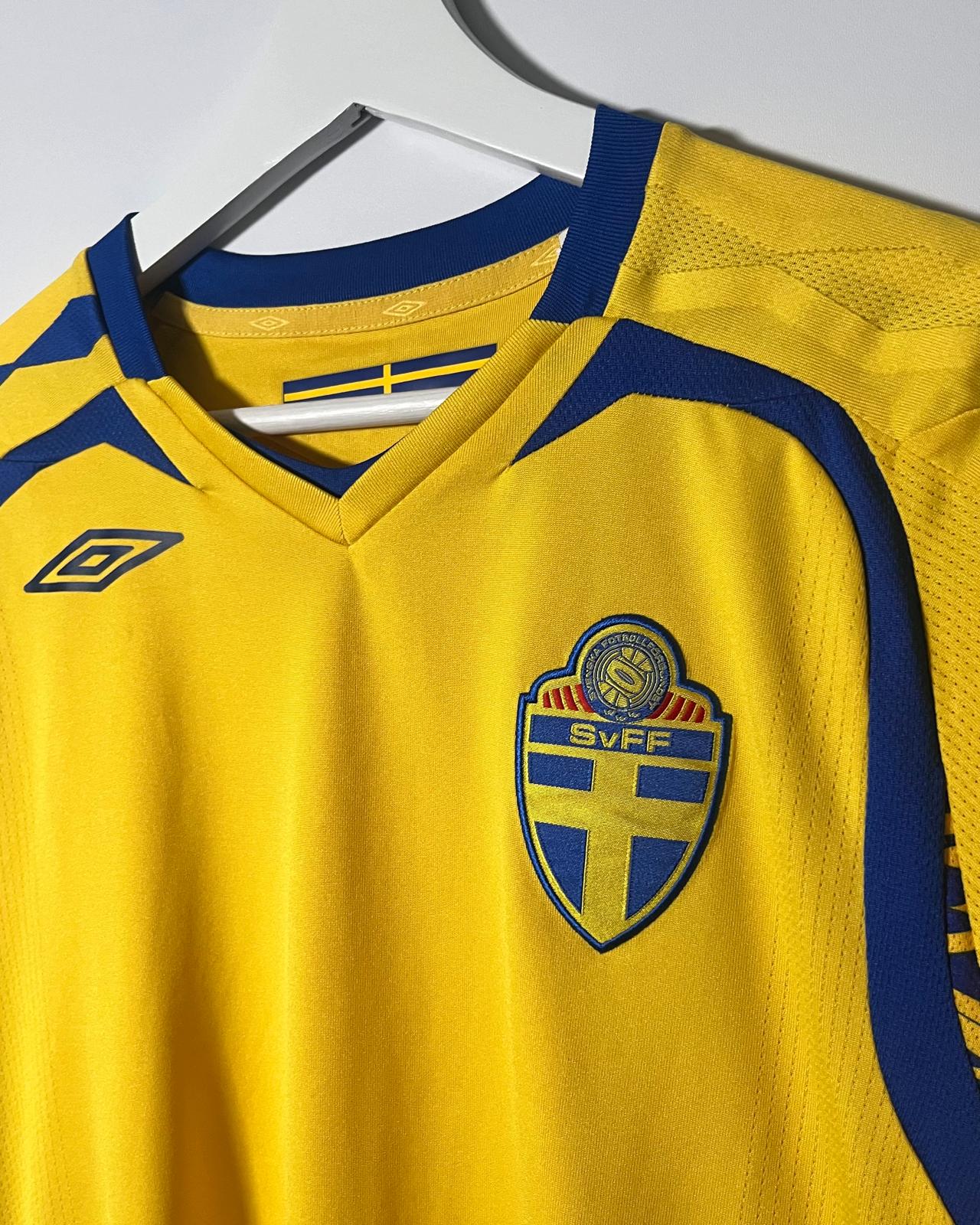Schweden | 2008 Heim-Trikot | Umbro | M