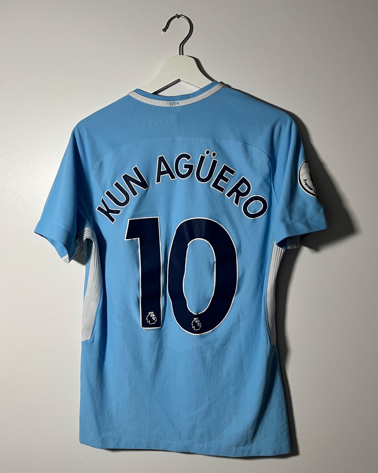 Manchester City | 2017 Heim-Trikot | Nike | Sergio Kun Agüero | S