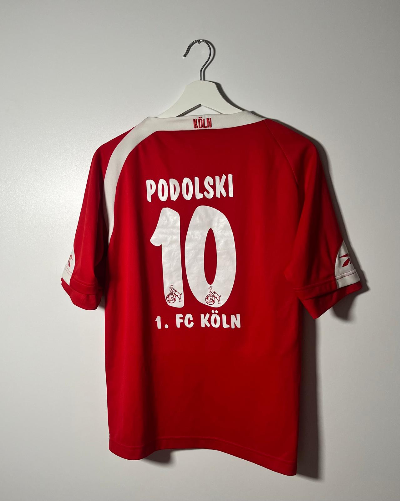 1.FC Köln | 2009 Heim-Trikot | Reebok | Lukas Podolski | XS