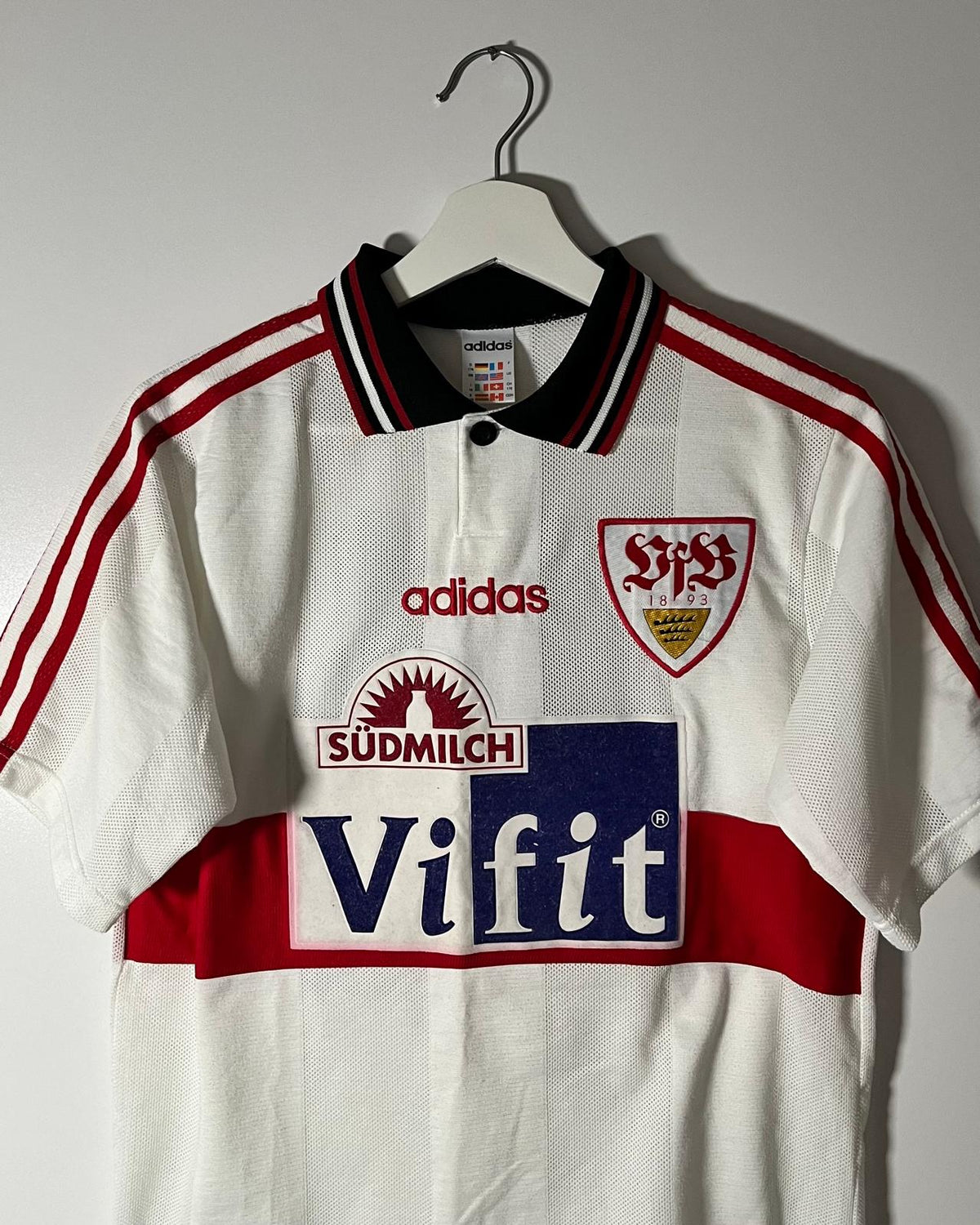 VFB Stuttgart | 1996 Heim-Trikot | Adidas | S
