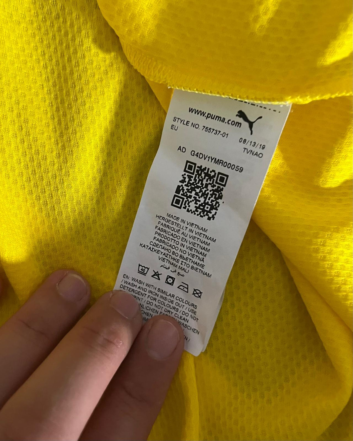Borussia Dortmund | 2019 Heim-Trikot | Erling Haaland | Puma | XL