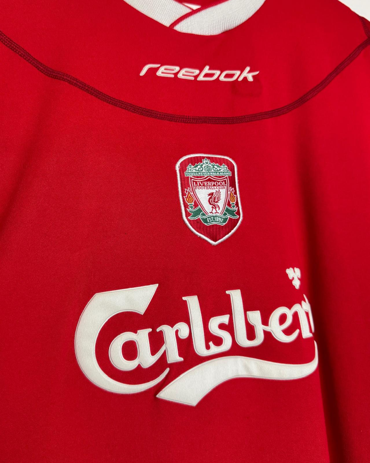 Liverpool FC | 2002 Heim-Trikot | Reebok | L