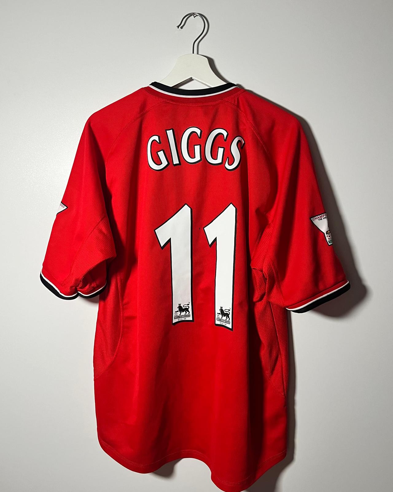 Manchester United | 2000 Heim-Trikot | Umbro | Ryan Giggs | XL
