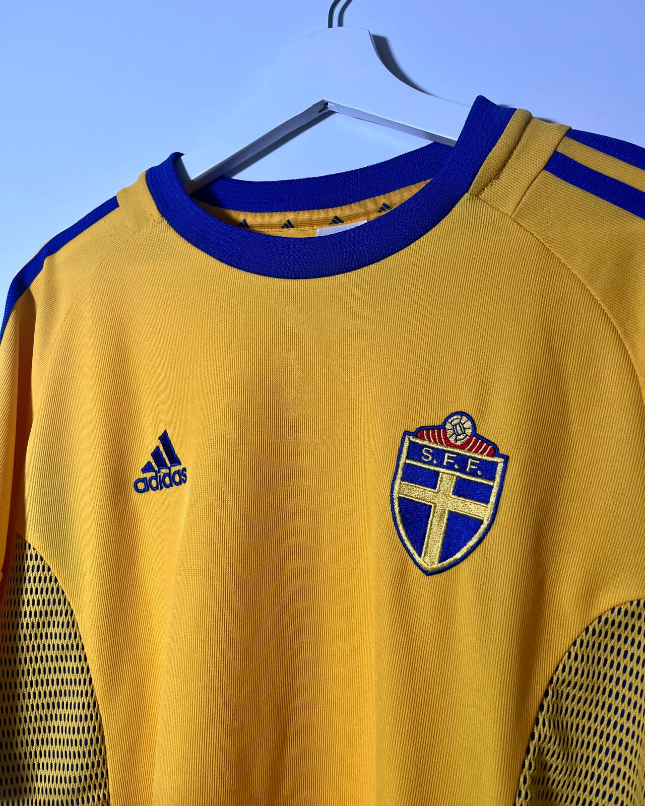 Schweden | 2002 Heim-Trikot | Adidas | L