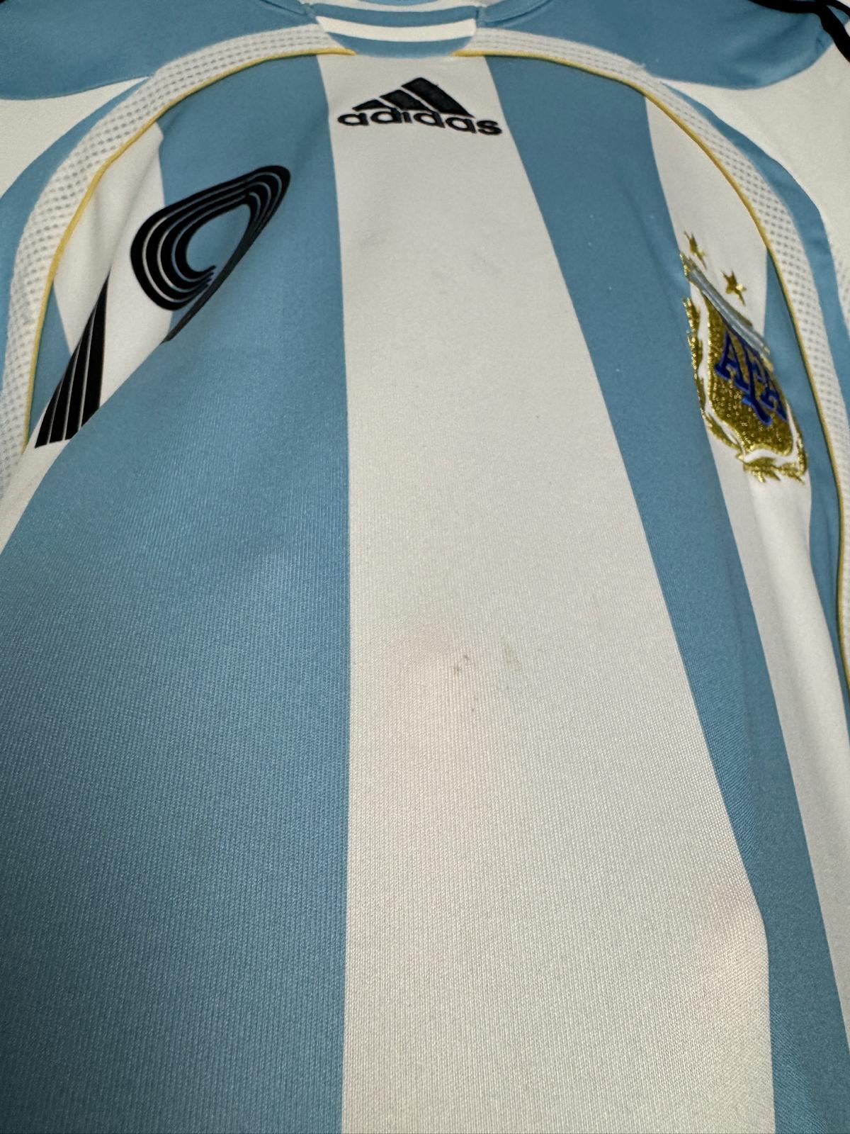 Argentinien | 2006 Heim-Trikot | Lionel Messi | Adidas | S