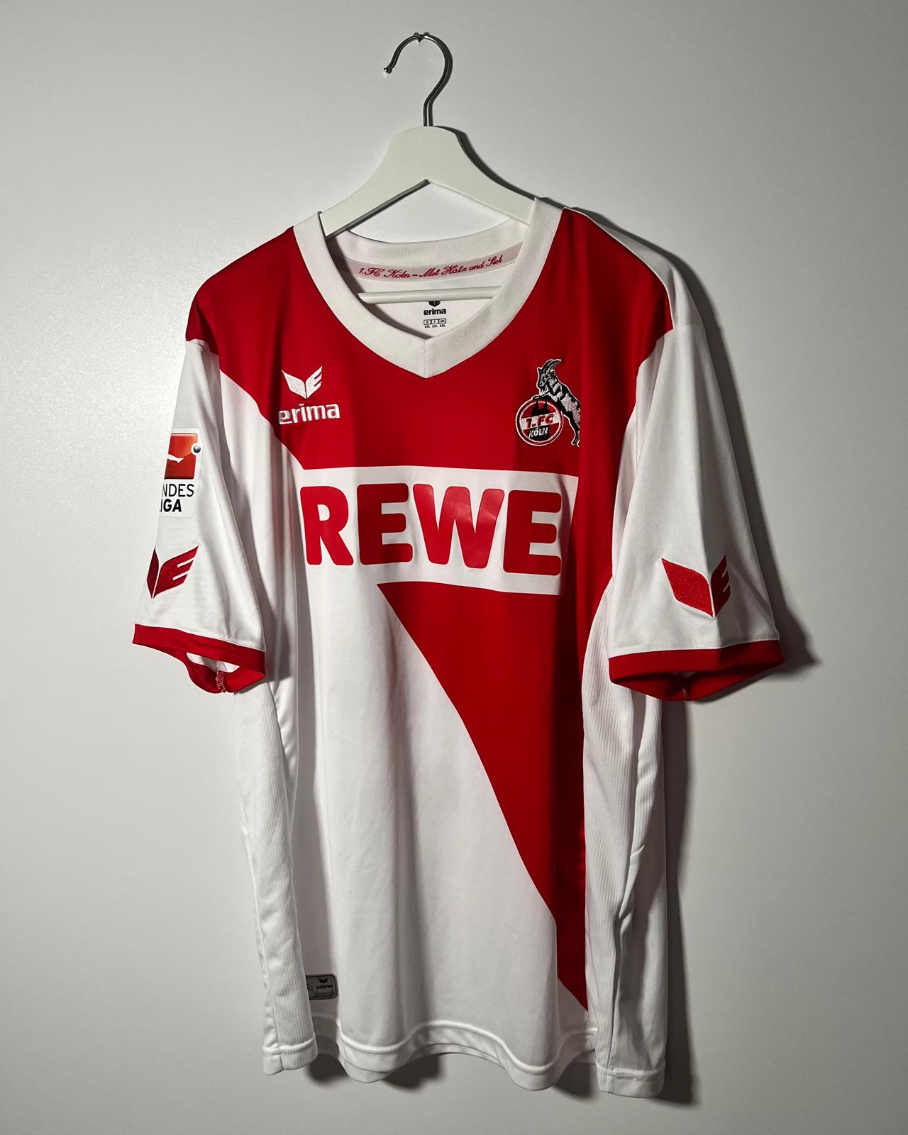 1.FC Köln | 2014 Heim-Trikot | Erima | Yannick Gerhardt | XXL