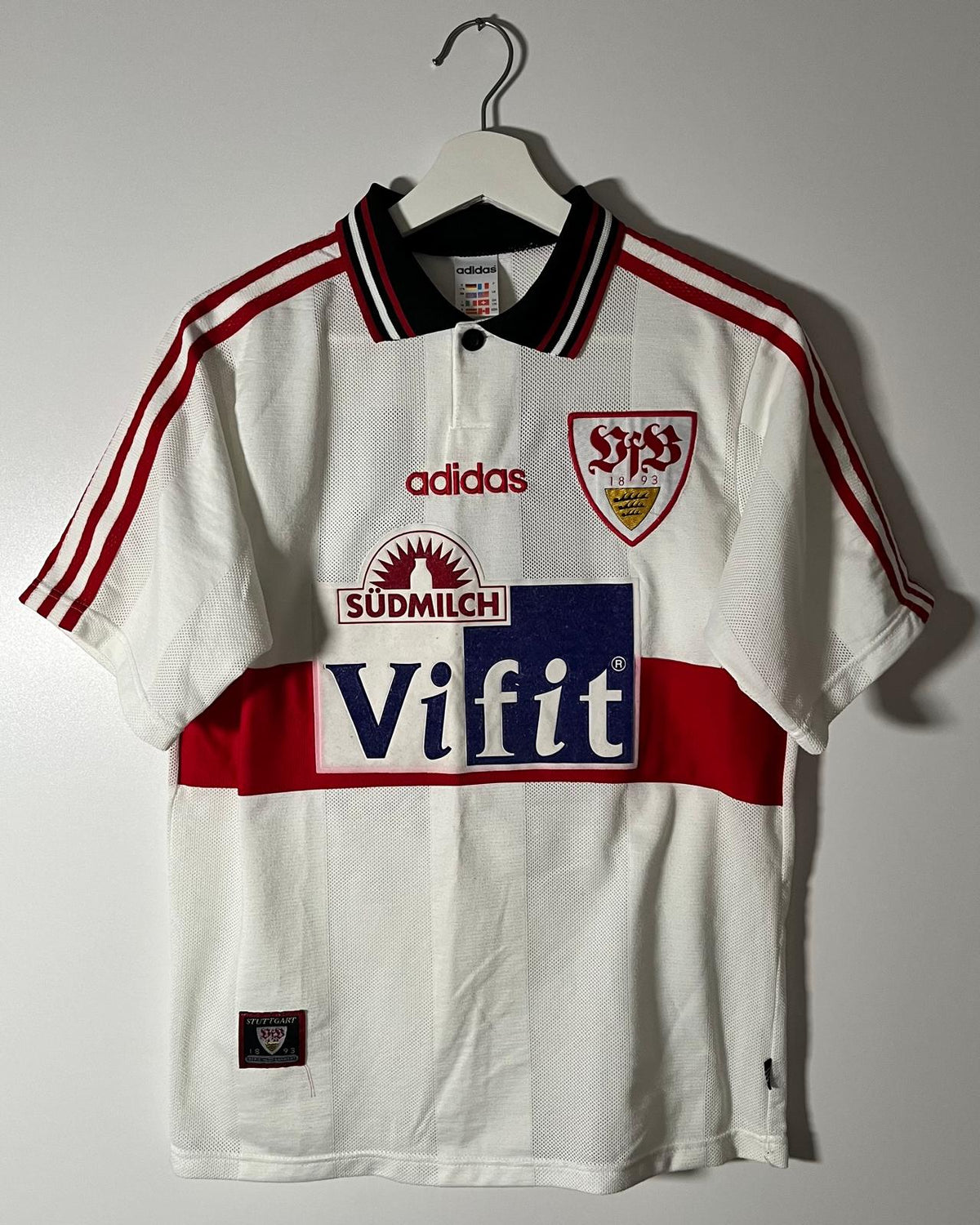 VFB Stuttgart | 1996 Heim-Trikot | Adidas | S