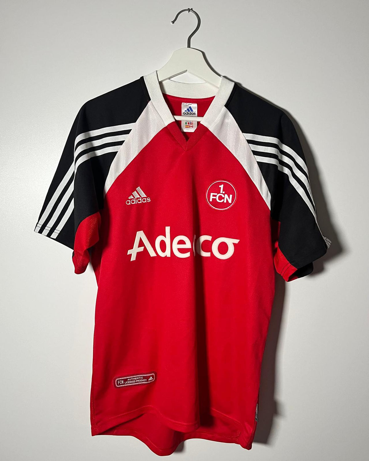 1.FC Nürnberg | 2001 Heim-Trikot | Adidas | S