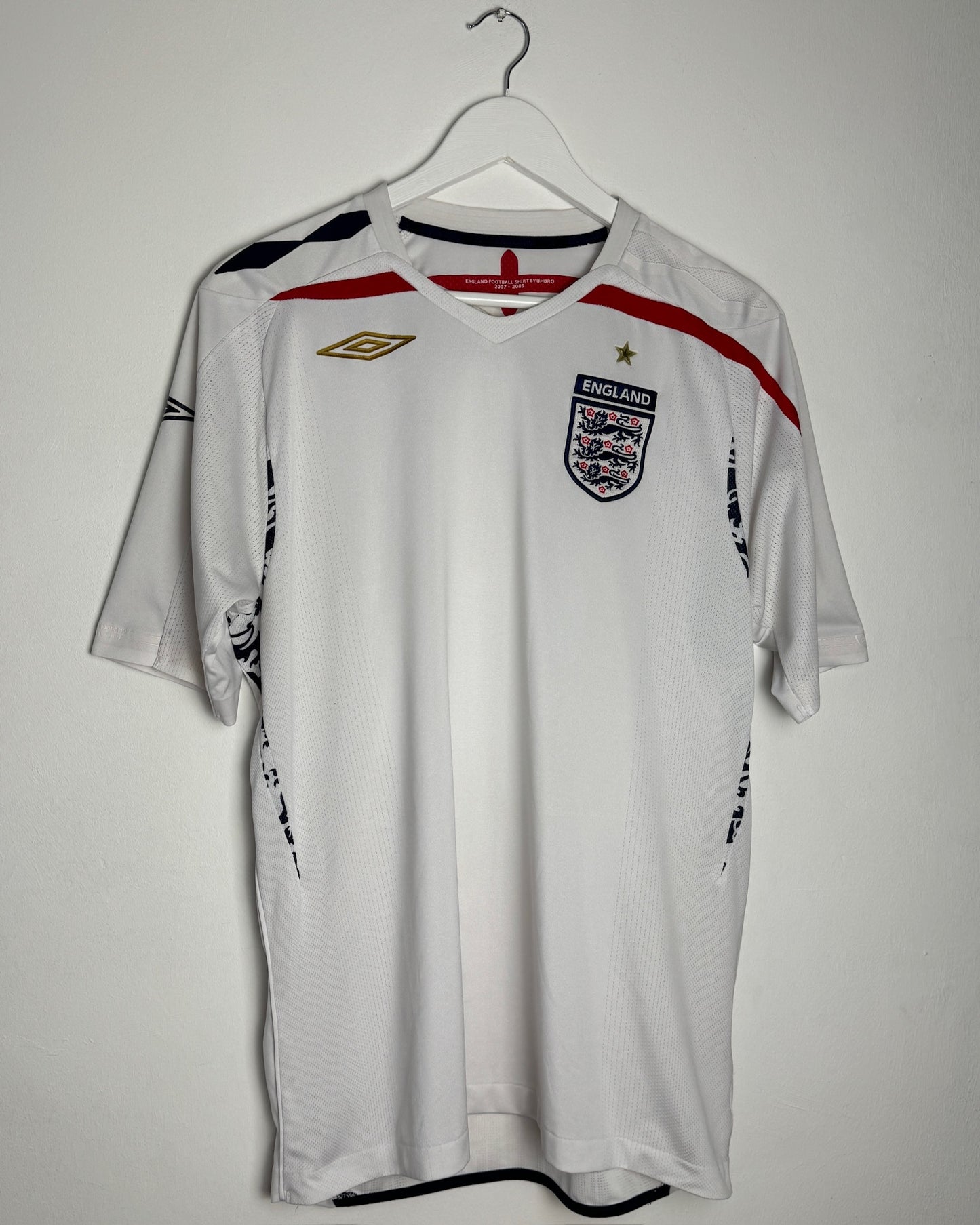 England | 2008 Heim-Trikot | Umbro | S