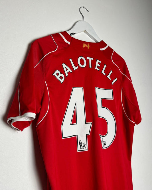 Liverpool FC | 2014 Heim-Trikot | Mario Balotelli | Warrior | M