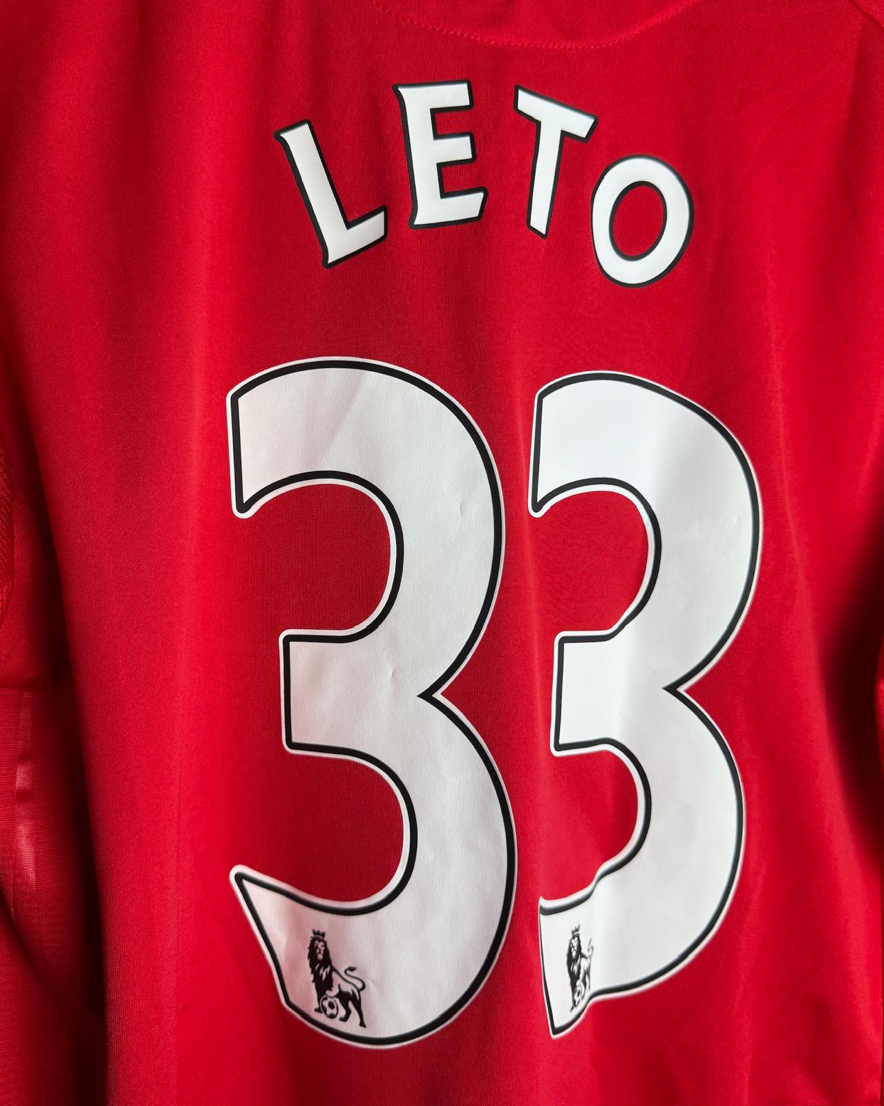 Liverpool FC | 2008 Heim-Trikot | Sebastian Leto | Adidas | XL