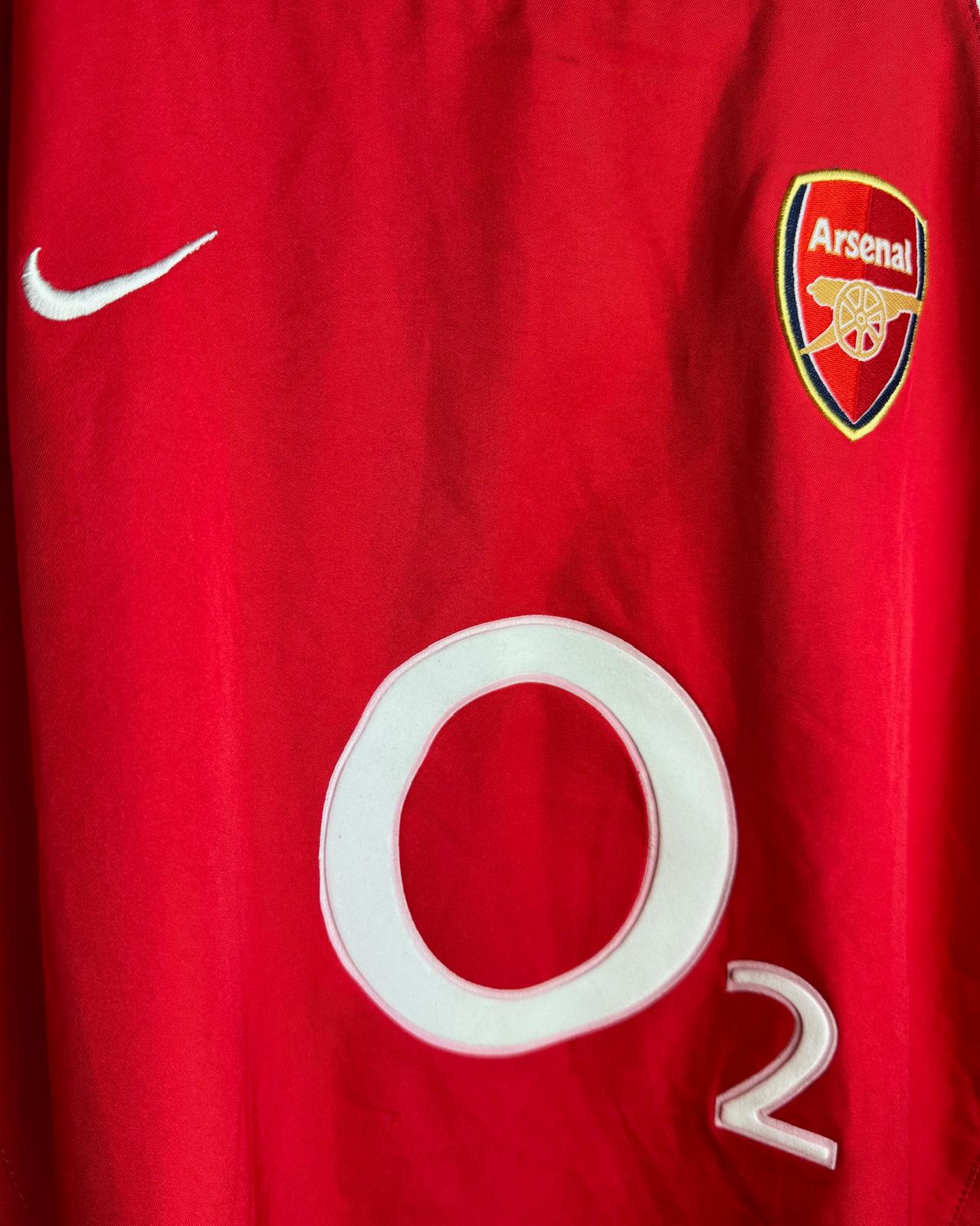 Arsenal FC | 2002 home shirt | Nike | XL