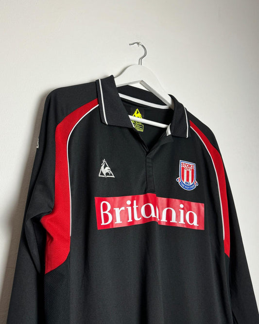 Stoke City | 2009 Auswärts-Trikot (longsleeve) | Le Coq sportif | L