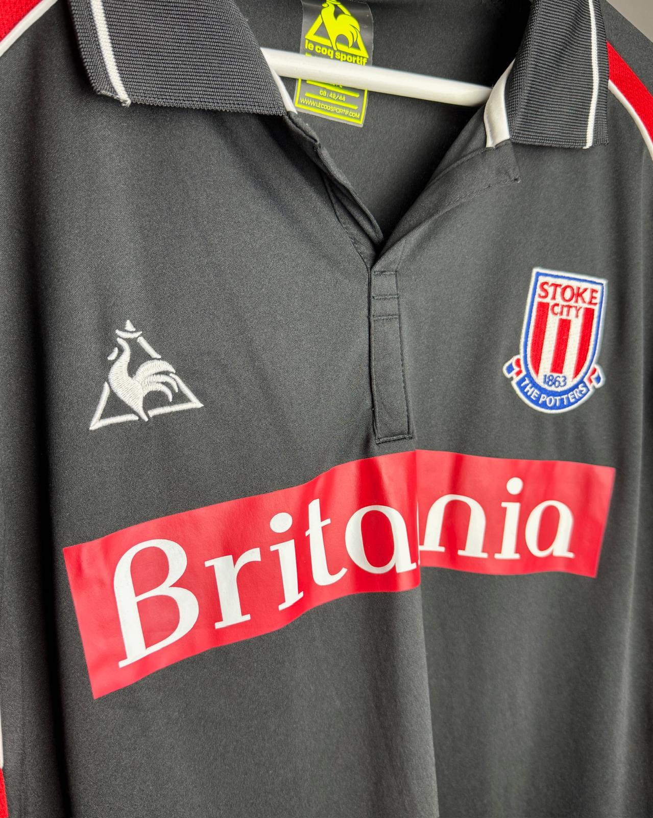 Stoke City | 2009 Auswärts-Trikot (longsleeve) | Le Coq sportif | L