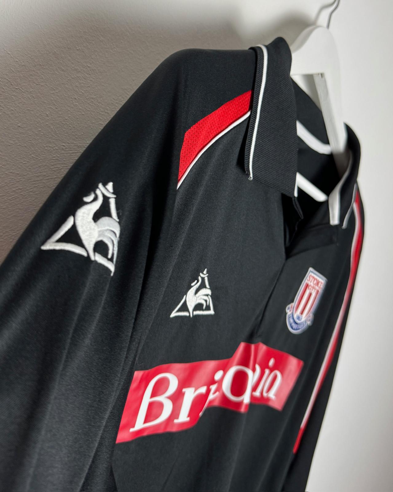 Stoke City | 2009 Auswärts-Trikot (longsleeve) | Le Coq sportif | L