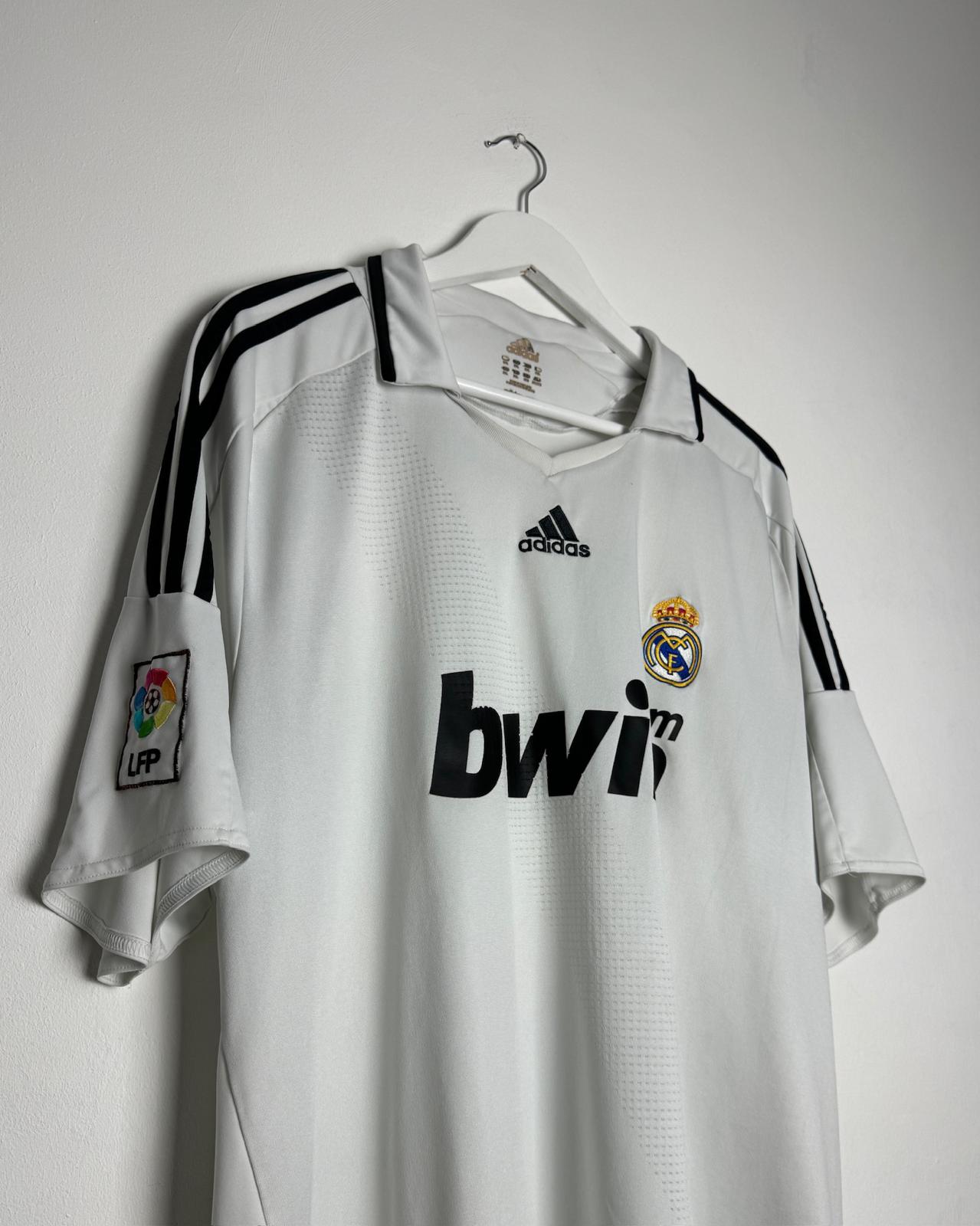 Real Madrid | 2008 Heim-Trikot | Adidas | XXL