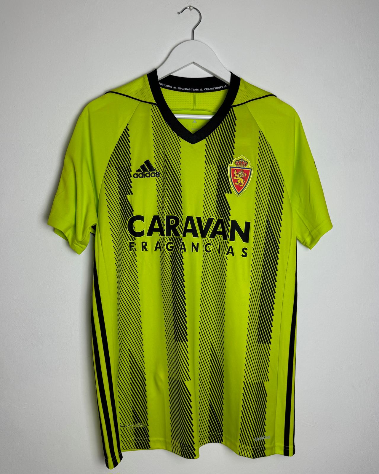 Real Zaragossa | 2020 Ausweich-Trikot | Adidas | M