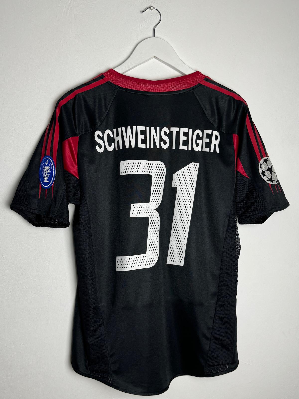 FC Bayern München | 2004 Ausweich-Trikot | Bastian Schweinsteiger | Adidas | S