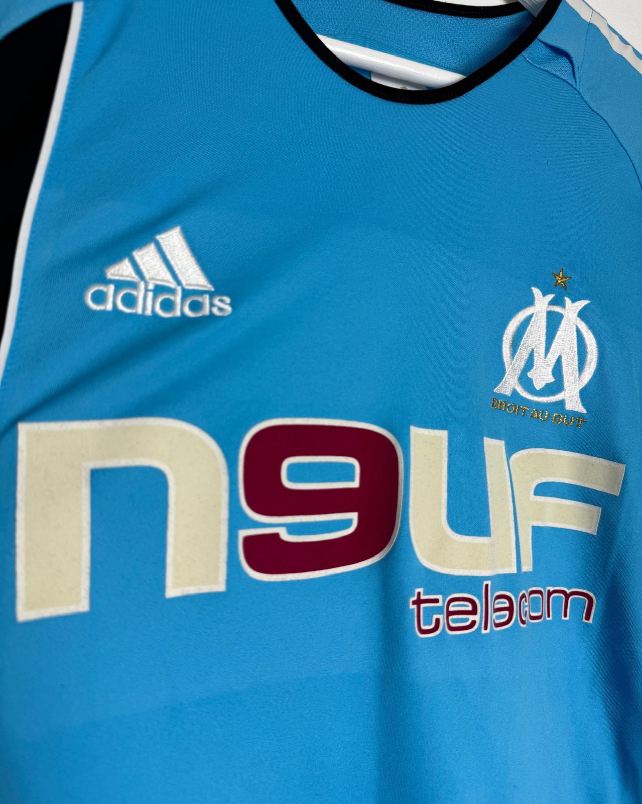 Olympique Marseille | 2005 Auswärts-Trikot (longsleeve) | Adidas | M