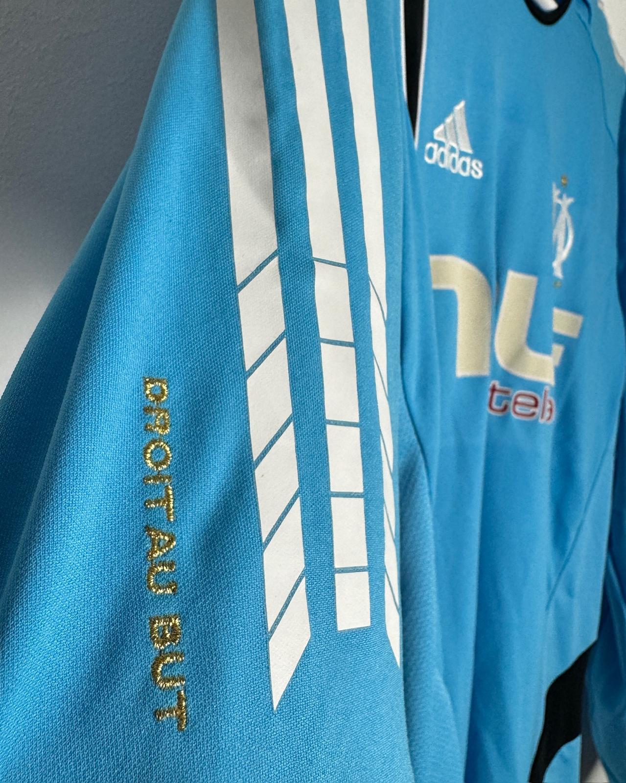 Olympique Marseille | 2005 Auswärts-Trikot (longsleeve) | Adidas | M