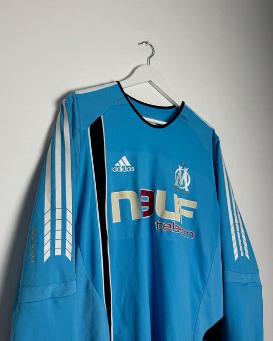 Olympique Marseille | 2005 Auswärts-Trikot (longsleeve) | Adidas | M