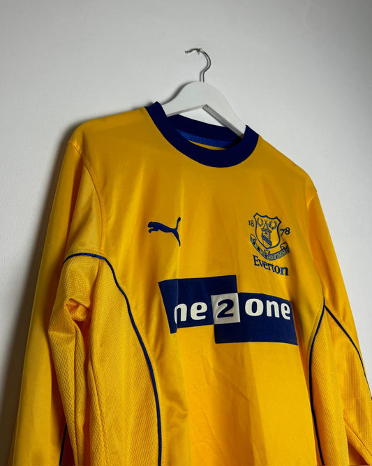 FC Everton | 2000 Auswärts-Trikot longsleeve| Puma | M