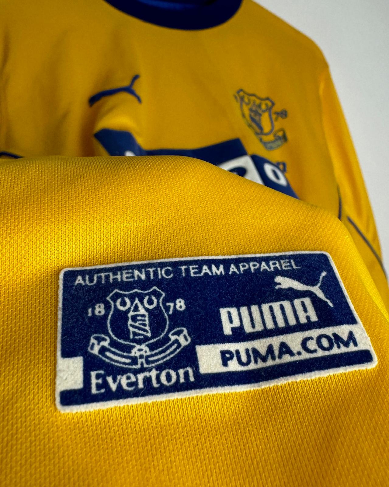 FC Everton | 2000 Auswärts-Trikot longsleeve| Puma | M