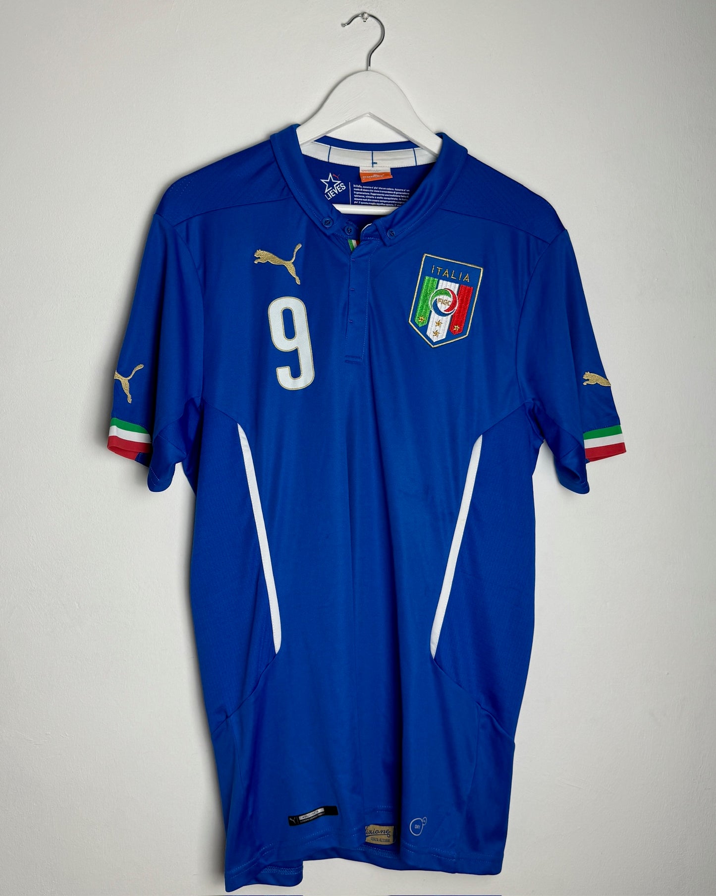 Italien | 2014 Heim-Trikot | Mario Balotelli | Puma | L