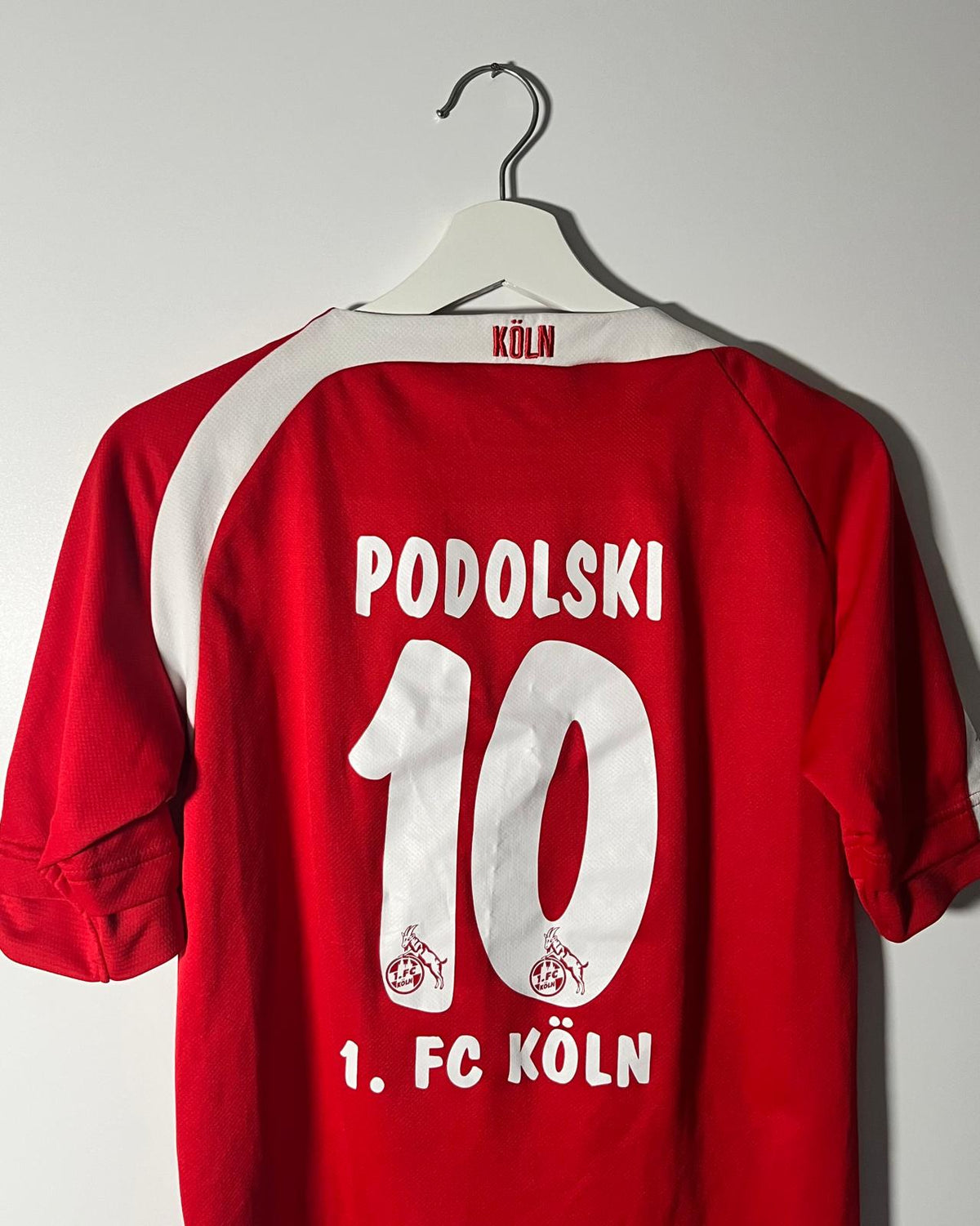 1.FC Köln | 2010 Heim-Trikot | Reebok | Lukas Podolski | XS