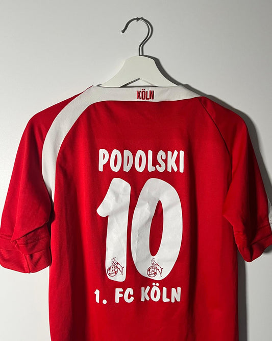 1.FC Köln | 2010 Heim-Trikot | Reebok | Lukas Podolski | XS