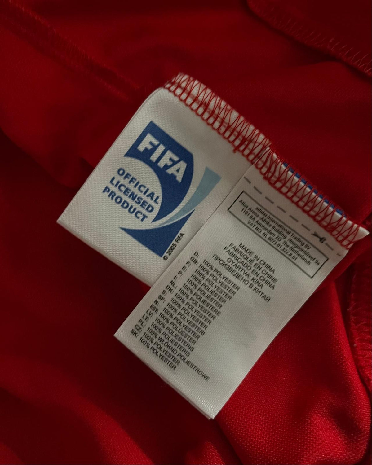 Spanien | 2010 Trainingsjacke | Adidas | S