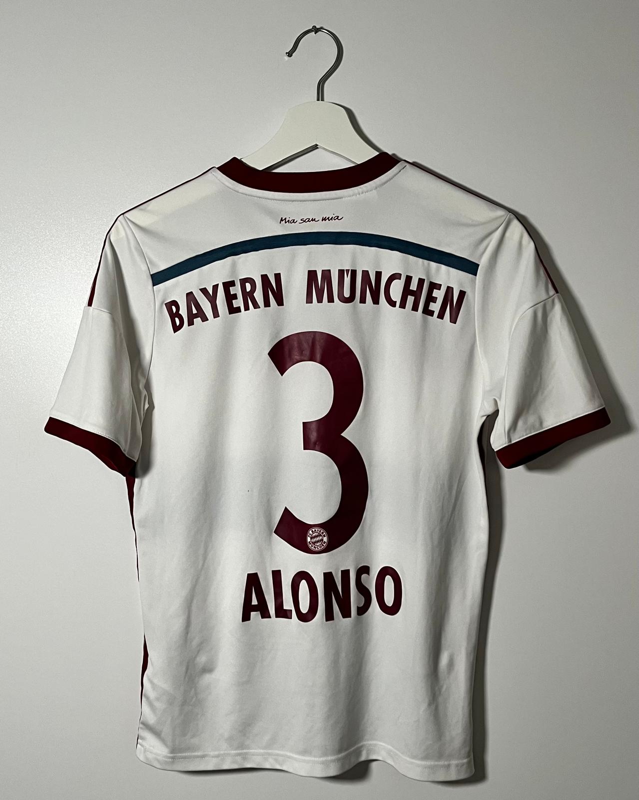 FC Bayern München | 2014 Auswärts-Trikot | Adidas | Xabi Alonso | XS