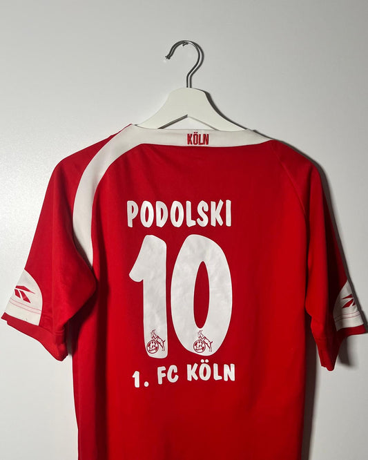 1.FC Köln | 2009 Heim-Trikot | Reebok | Lukas Podolski | XS