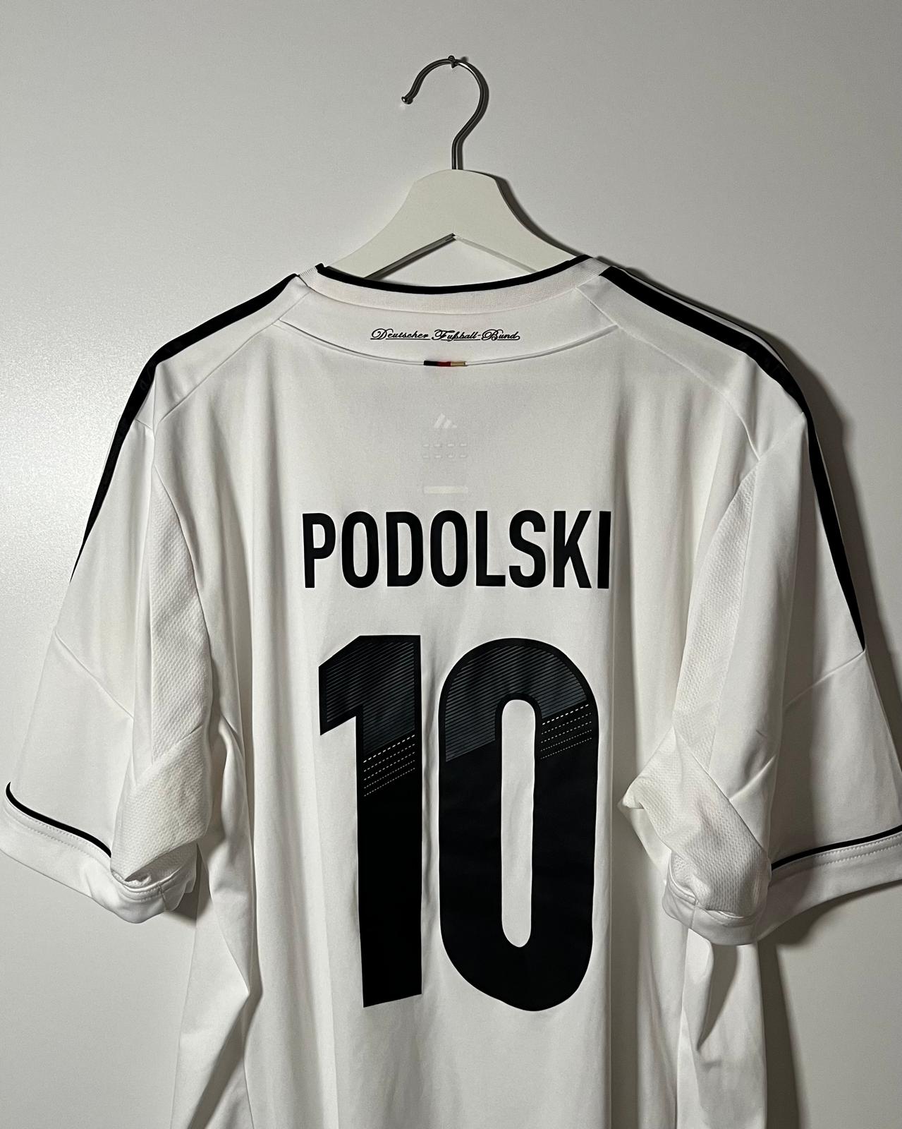 Deutschland | 2012 Heim-Trikot | Adidas | Lukas Podolski | XL