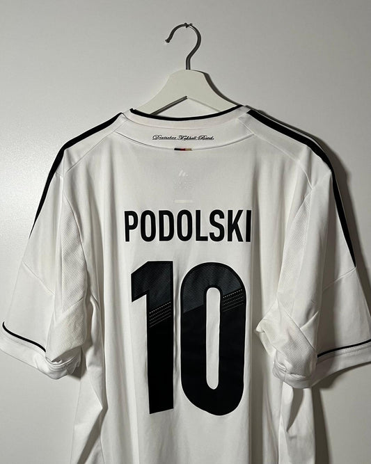 Deutschland | 2012 Heim-Trikot | Adidas | Lukas Podolski | XL