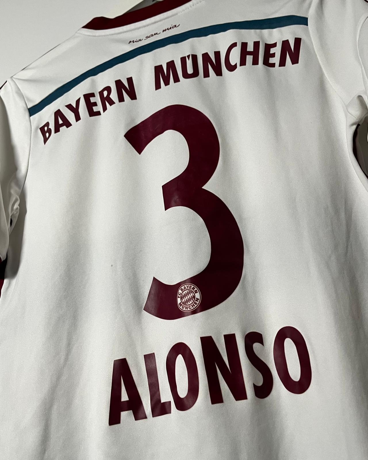 FC Bayern München | 2014 Auswärts-Trikot | Adidas | Xabi Alonso | XS